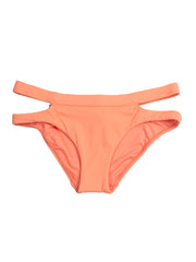 Seafolly Active Split Band Hipster Peach, view 1, click to see full size