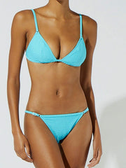 Solid & Striped The Lulu Bottom in Cerulean, view 3, click to see full size