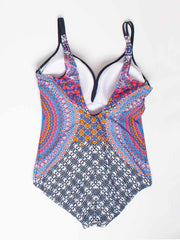Sunflair One Piece Tank In Multicolor, view 3, click to see full size