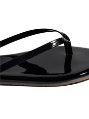 TKEES Glosses Sandals Licorice, view 3, click to see full size