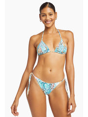 Vitamin A Elle Tie Side Bottom In Bermuda, view 3, click to see full size