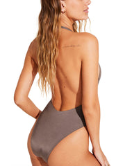 Vitamin A Alia One Piece in Mineral Shimmer EcoLux, view 4, click to see full size