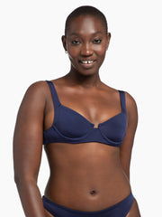 Vitamin A Demi Top in Midnight Shimmer, view 1, click to see full size