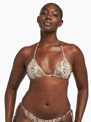 Vitamin A Gia Reversible Triangle Top In Mojave Snake, view 1, click to see full size