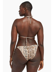 Vitamin A Gia Reversible Triangle Top In Mojave Snake, view 2, click to see full size