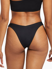 Vitamin A Isla Bottom In Black Ecotex, view 2, click to see full size