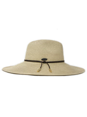 Wallaroo Montecito Hat in Natural, view 3, click to see full size